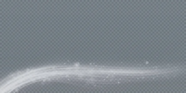 Текстура Холодного Зимнего Ветра Праздничная Векторная Метель Рождественский Эффект Холодной — стоковый вектор