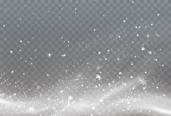Hideg Téli Szél Textúra Nyaralás Vektor Hóvihar Karácsonyi Hatása Hideg — Stock Vector