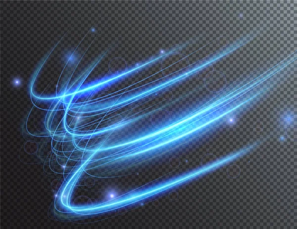 ライトブルーのツイル 青い線の光の効果を曲げる Pngルミナスブルーサークル ライトブルーの台座 表彰台 プラットフォーム テーブル ベクトルPng ベクターイラスト — ストックベクタ