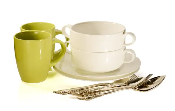 Porcelánové nádobí — Stock fotografie