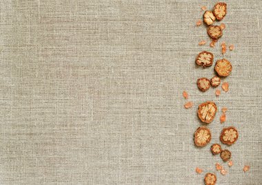 arka plan ile bir kompozisyon kenar