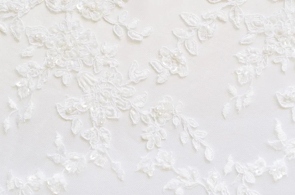 White wedding lace — Stock Photo, Image