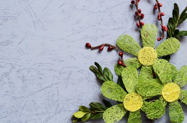 Mavi arka plan ile oluşturma