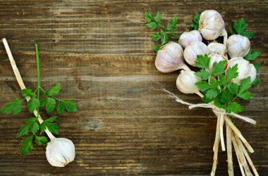 sarmısak ve maydanoz