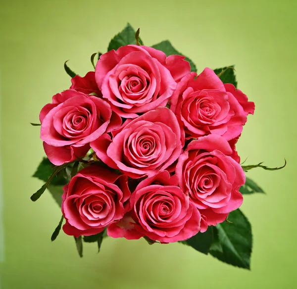 Bouquet rotondo di rose — Foto Stock