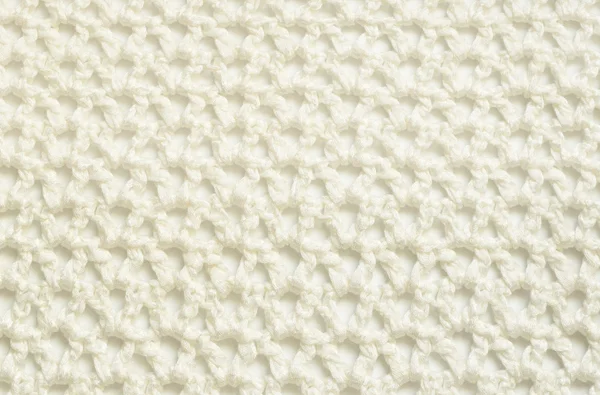 White crochet fabric — Stock Photo, Image