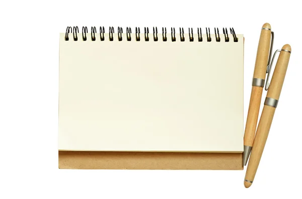 Notebook and a pens — Stock Photo, Image