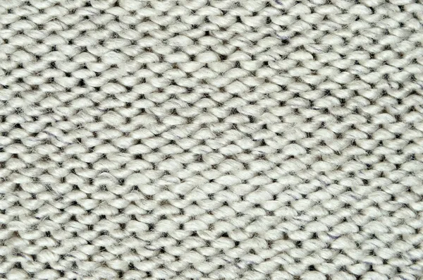 Gray knitted background — Stock Photo, Image