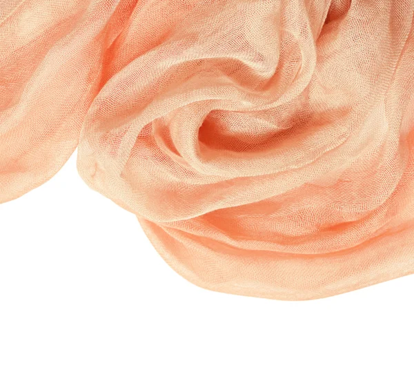 Peach background with drapery — Stock Photo, Image