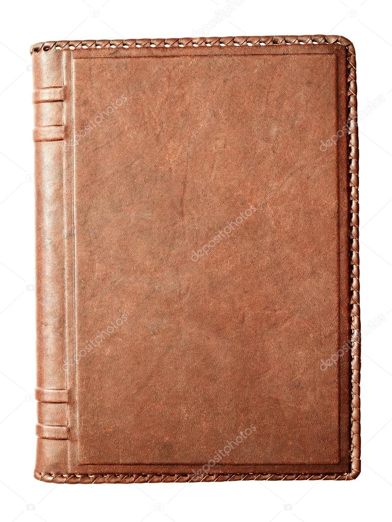 Notebook with leather cover