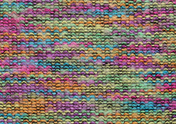 Tissu tricoté coloré — Photo