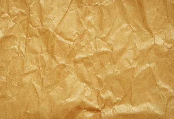 Crumped Kraft papier — Stockfoto