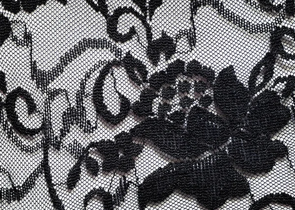 Black lace — Stock Photo, Image