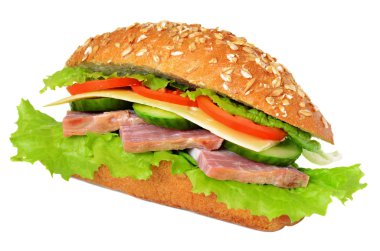 Kahvaltı için sandviç 