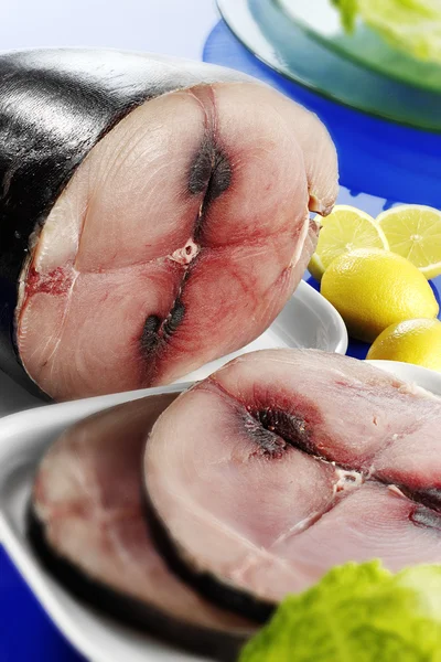 Tonijn visfilets — Stockfoto