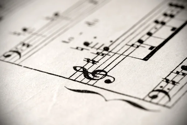 Musical notation — Stock Photo, Image