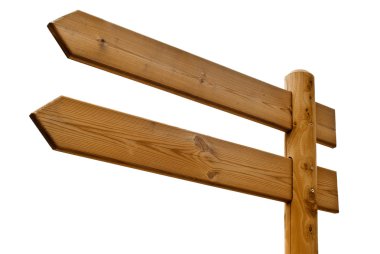 ahşap tabelasını izole