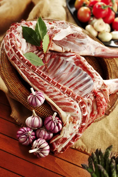 Agnello dimezzato — Foto Stock