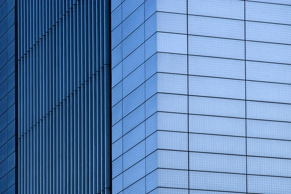 Modrá budova — Stock fotografie
