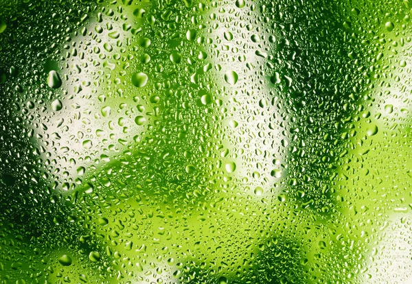 Verde gotas fondo — Foto de Stock