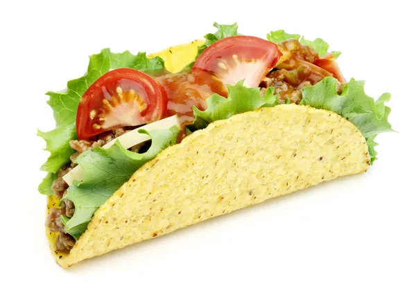 Mexikansk taco Royaltyfria Stockfoton