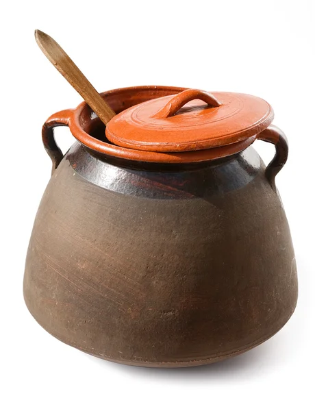 Crock pot isolated — Stock Photo, Image