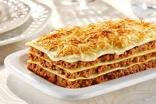 Lasagne bolognegse — Foto Stock