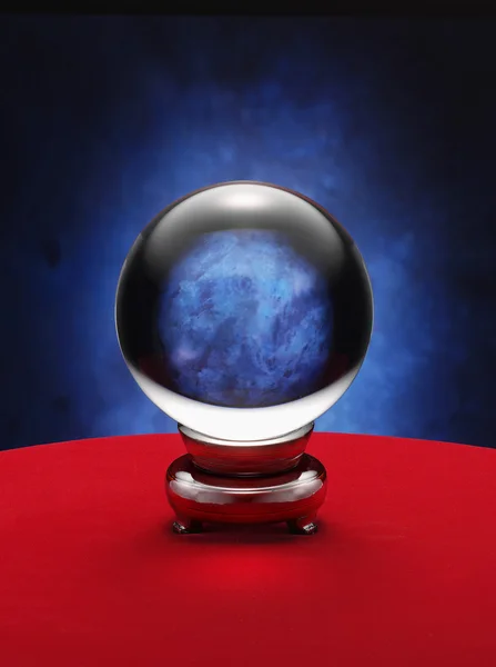 Fortune teller crystal ball — Stock Photo, Image