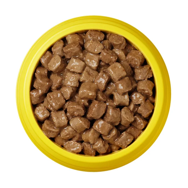 Pet food bowl — Stock Photo, Image