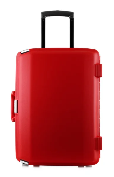 Red trolley case — Stock Photo, Image