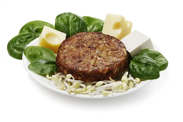 Tofu burger — Stock Photo, Image