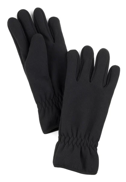 Black polar gloves — Stock Photo, Image