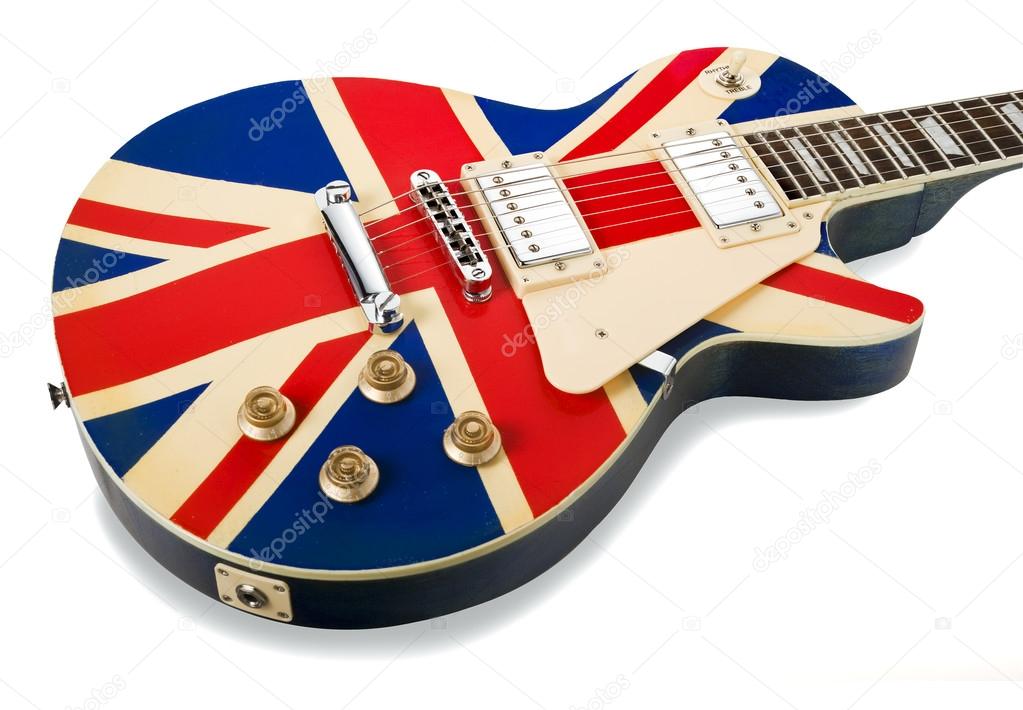 brit pop electric guitar