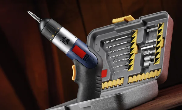 Electric screwdriver — Stock Photo, Image