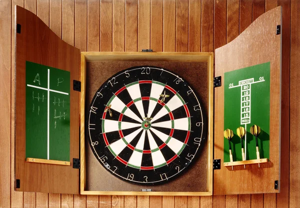 Playing darts — Stock Photo, Image