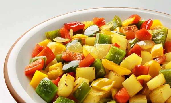 Halstrad grönsaker — Stockfoto