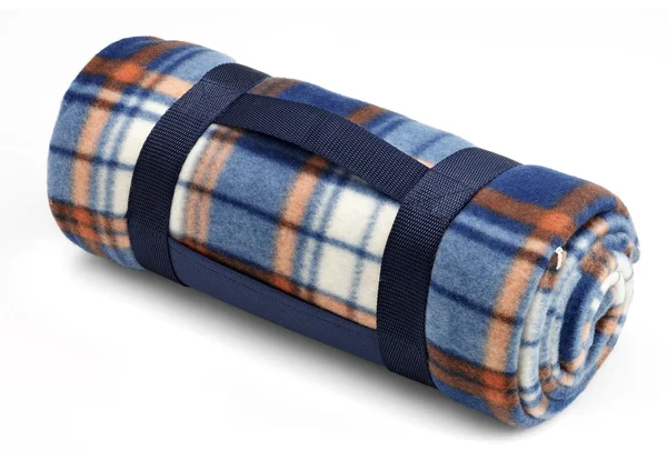 Lambswool travel rug — Stock Photo, Image