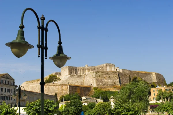 Città vecchia di corfù — Foto Stock