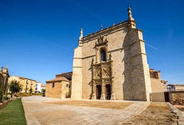 Över Katedralen Coria Caceres Extremadura Spanien — Stockfoto