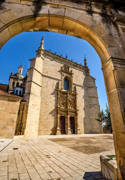 Kilátás Katedrális Coria Caceres Extremadura Spanyolország — Stock Fotó
