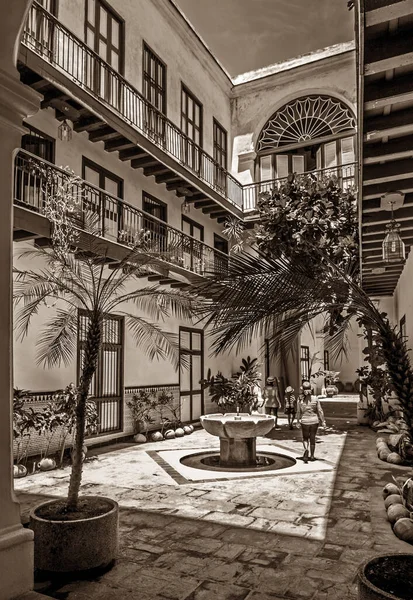 Street View Old Havana Cuba Vintage Image — Stock Photo, Image