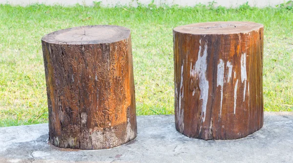 Two wooden chairs — Stock Photo, Image