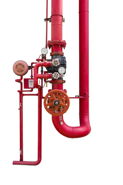 Fire alarm valve of water sprinker — Stock Image Fire alarm valve of water sprinker Stock Image