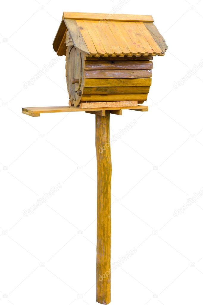 Wooden letter box