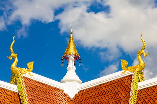 Gable apex of Thai temple — Stock Photo, Image