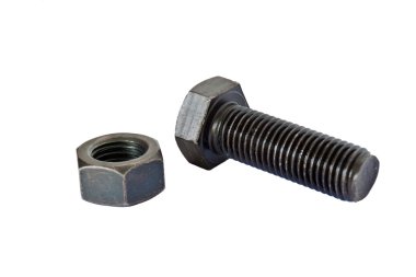 siyah kaplamalı cıvata ve eğ