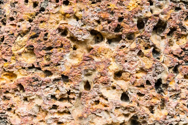 橙褐色石材表面 — 图库照片