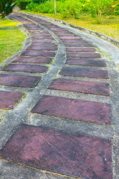 Brown Stone path — Stock Photo, Image