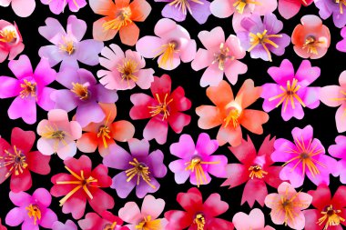 plastik geri dönüşüm botton arka plan için çiçekler