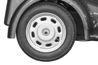 Wheel on motercycle clipart